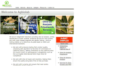 Desktop Screenshot of agbiolab.com