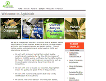 Tablet Screenshot of agbiolab.com